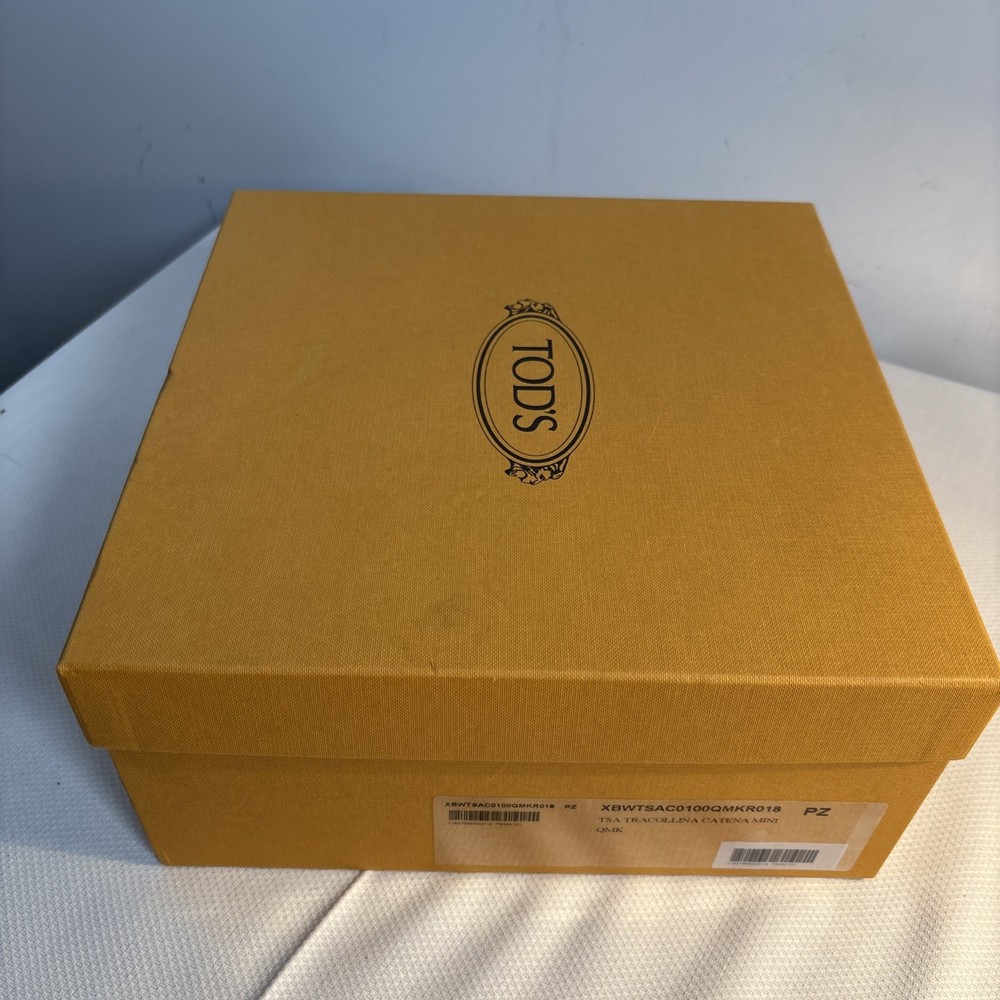 Authentic Tod's Purse Box Gift Box Luxury Empty Packaging 10” X10”