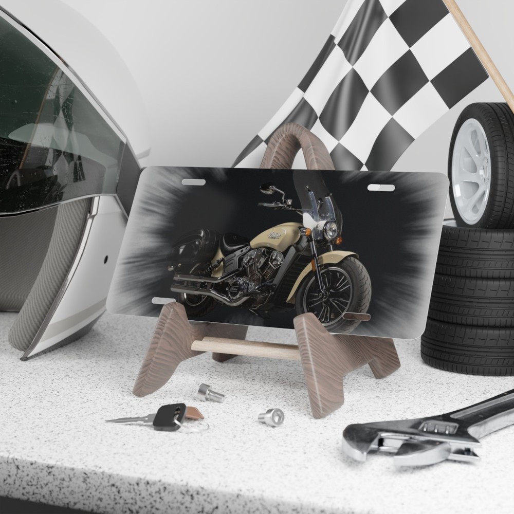 2017 Indian Scout (1) License Plate