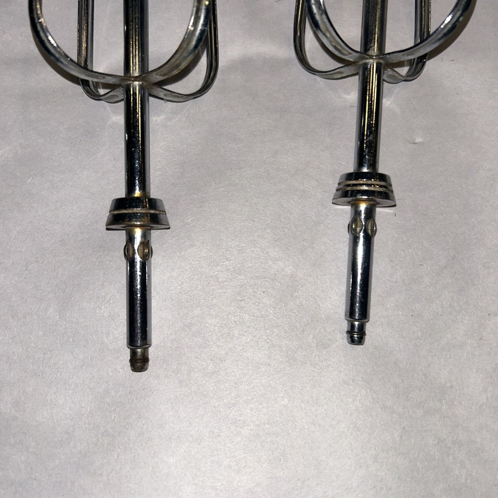 Vintage Oster Regency Kitchen Center Mixer Beaters & Dough Hooks Attachments
