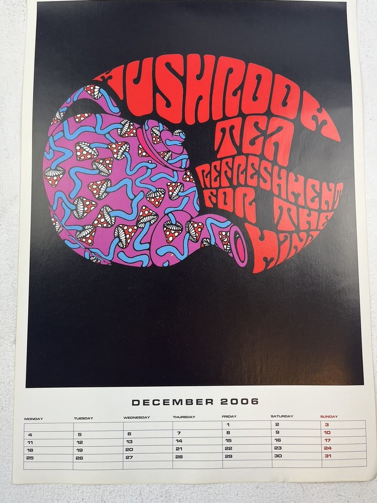 Magic Mushroom 2006 Popkorn Calendar