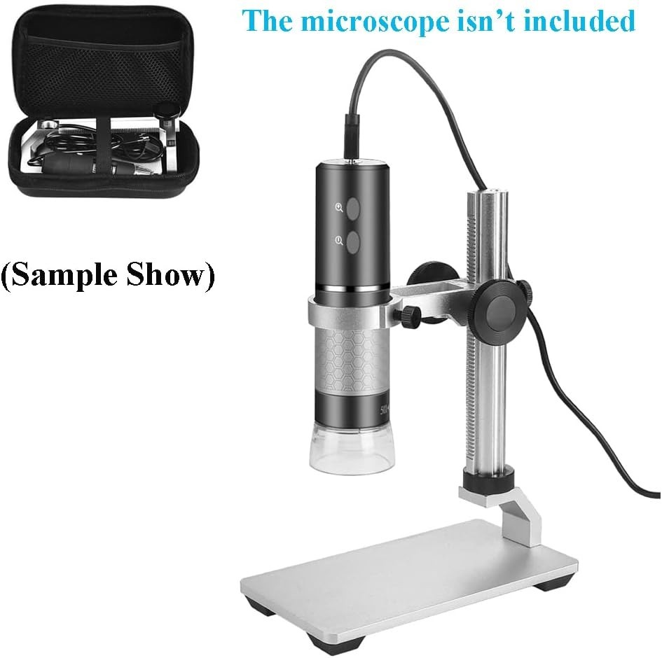 Aluminum Alloy Microscope Stand Holder for Digital Microscope, Stable and Dur...