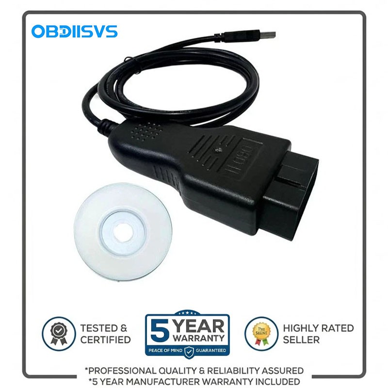 ECU Scanner OBD2 Interface Tool Diagnostic Adapter Cables for Porsche 911/996