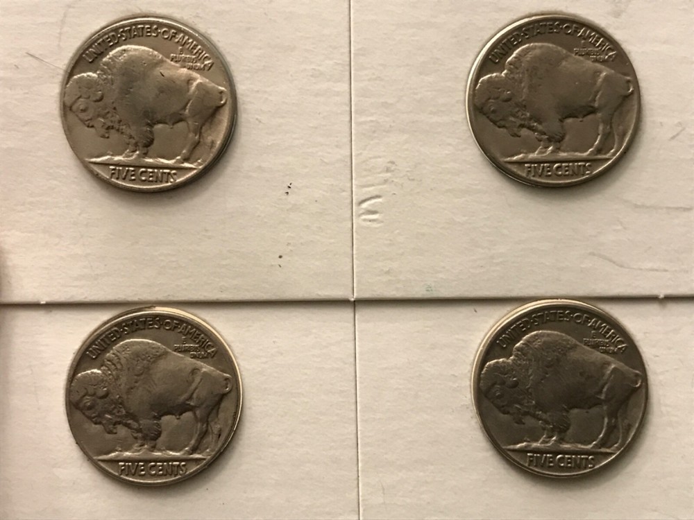 1935-P Buffalo Nickels Slider Uncirculated (14)