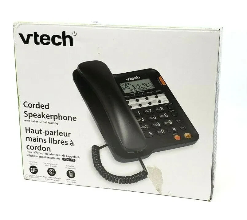 Vtech CD1153 Corded Speaker Telephone with Caller ID/ Call Waiting ™