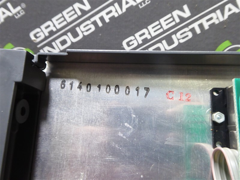 USED Marposs E15 6140100017 Inspection System Front Panel Assembly