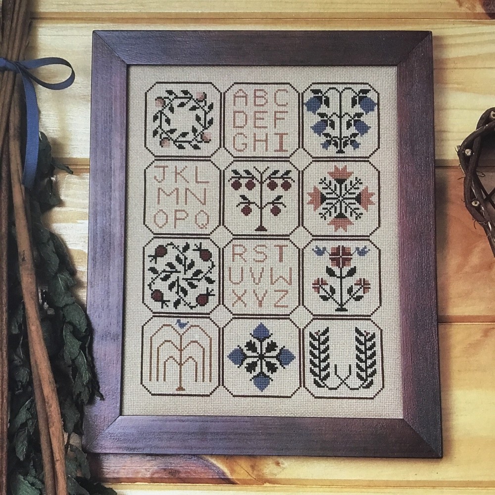 Cinnamon Heart Needleworks Cinnamon Samplings Counted Cross Stitch Chart Pattern