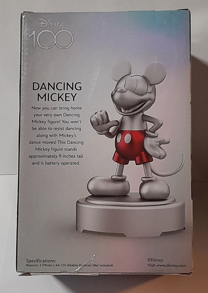 Disney 100 Years Dancing Mickey Figure 9"