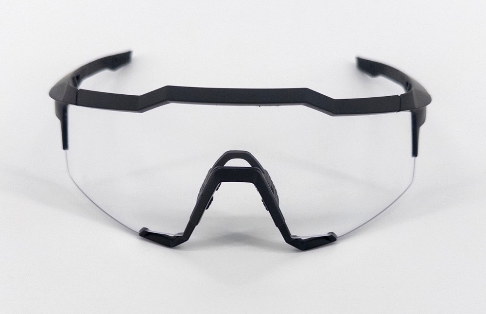 100% SPEEDCRAFT SOFT TACT BLACK SUNGLASSES