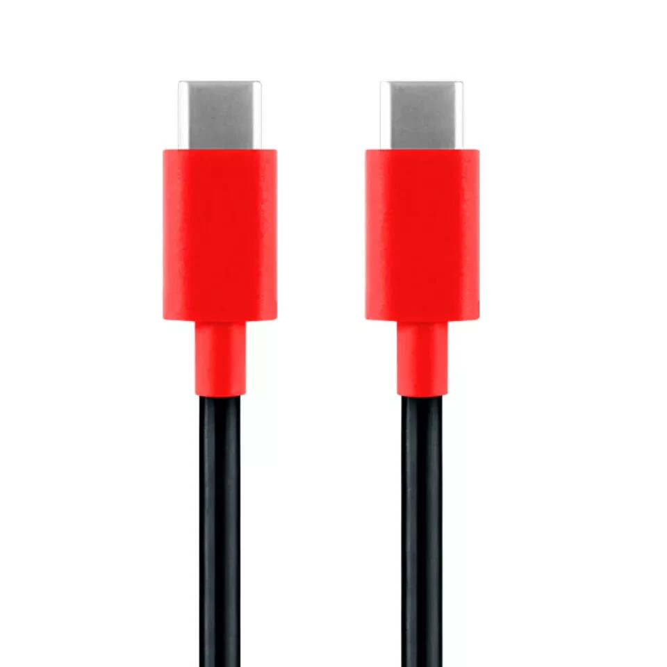 2 PACK!! Verizon 6Ft Charge and Sync Cable for USB-C Devices - Black/Red 2PACK!