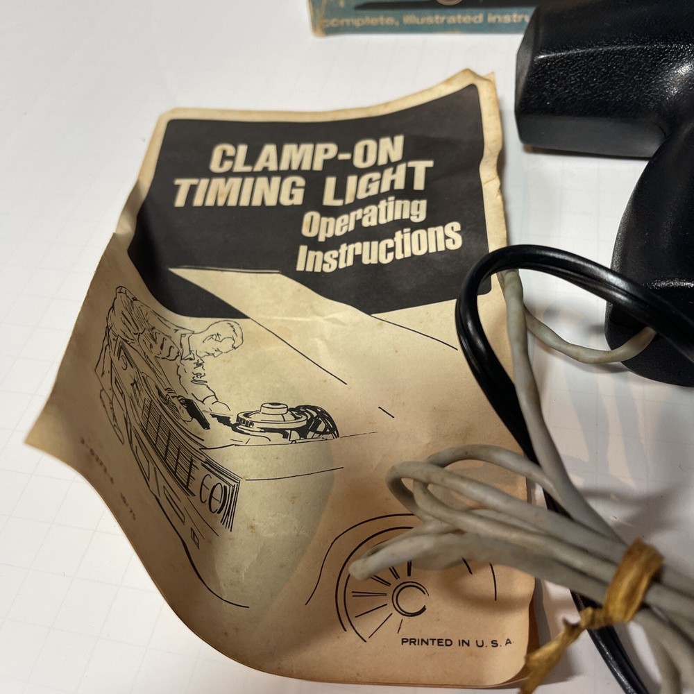 Cobra-GT 7180 Inductive Timing Light W/ Original Box
