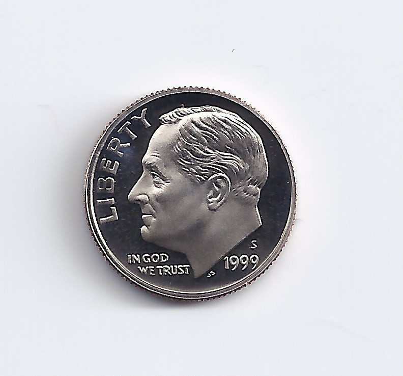 1999-S  PROOF DIME