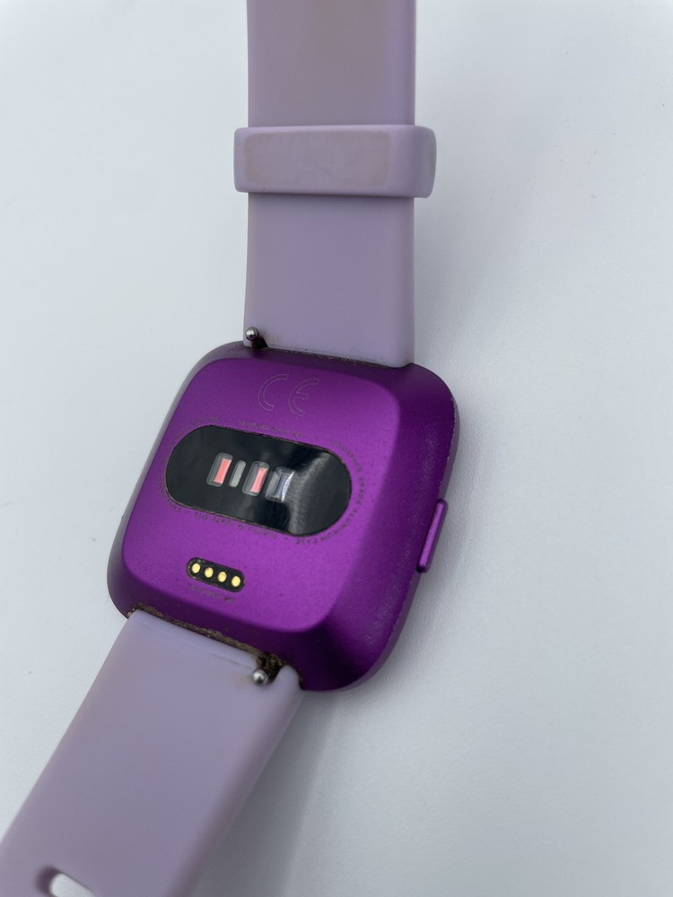 Fitbit Versa Lite Edition Activity Tracker Mulberry Purple Small Band Genuine