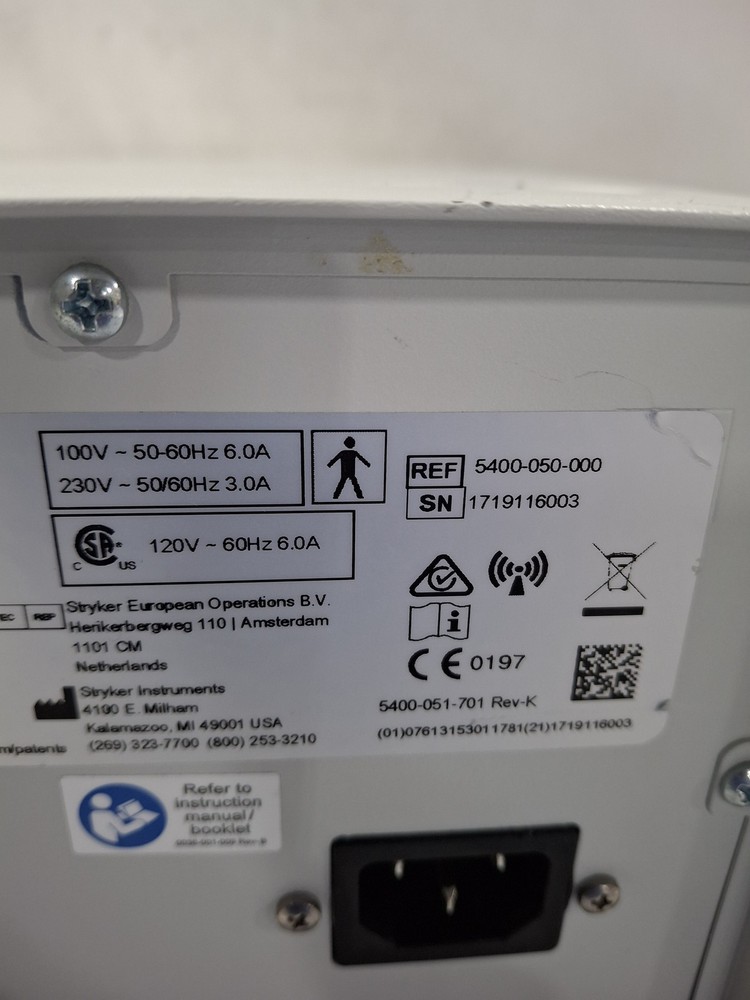 Stryker 5400-050 Core Powered Instrument Driver