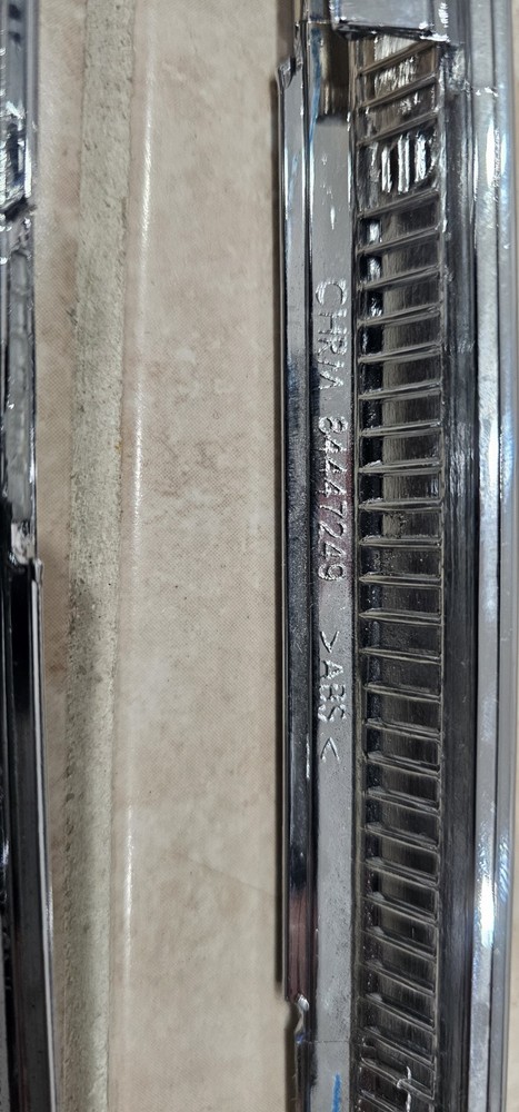 Genuine GM Chrome Assist Step Insert 84447249