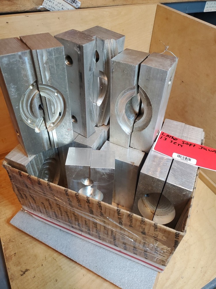 Aluminum Soft Jaws Pieces Al 13 Sets