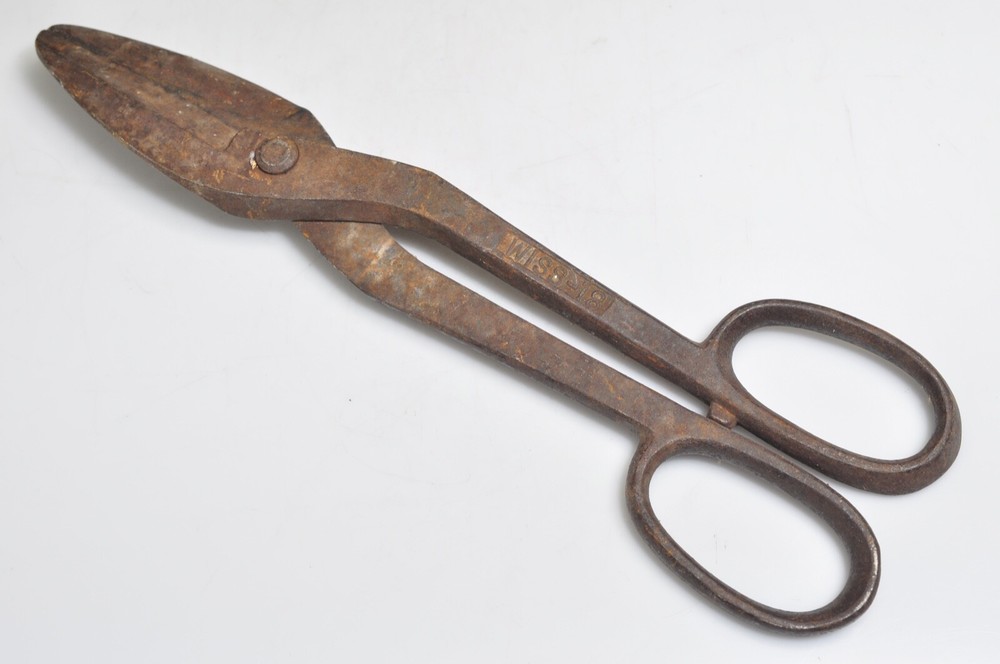 Vintage Wiss -18 TIN SNIPS  Industrial Tools-