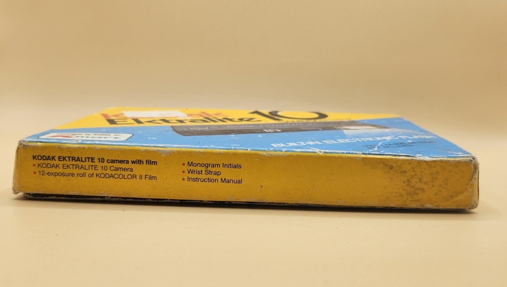 VINTAGE Kodak Ektralite 10 Camera BOX ONLY