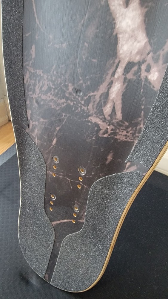 TRAVELOL MARBLE 46" LONGBOARD Dancing DECK