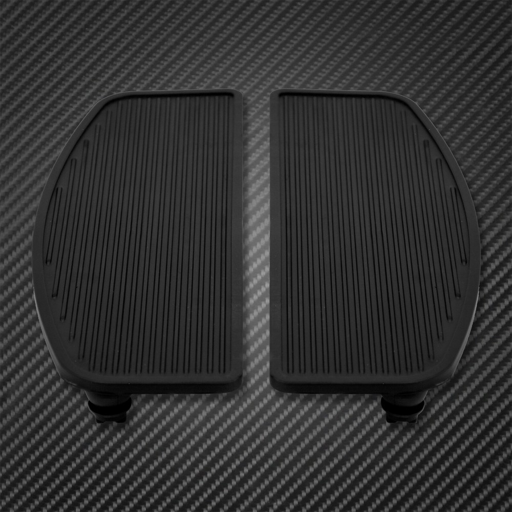 Front Floorboard Rubber Replacement Pad Insert Fit For Harley Touring Softail