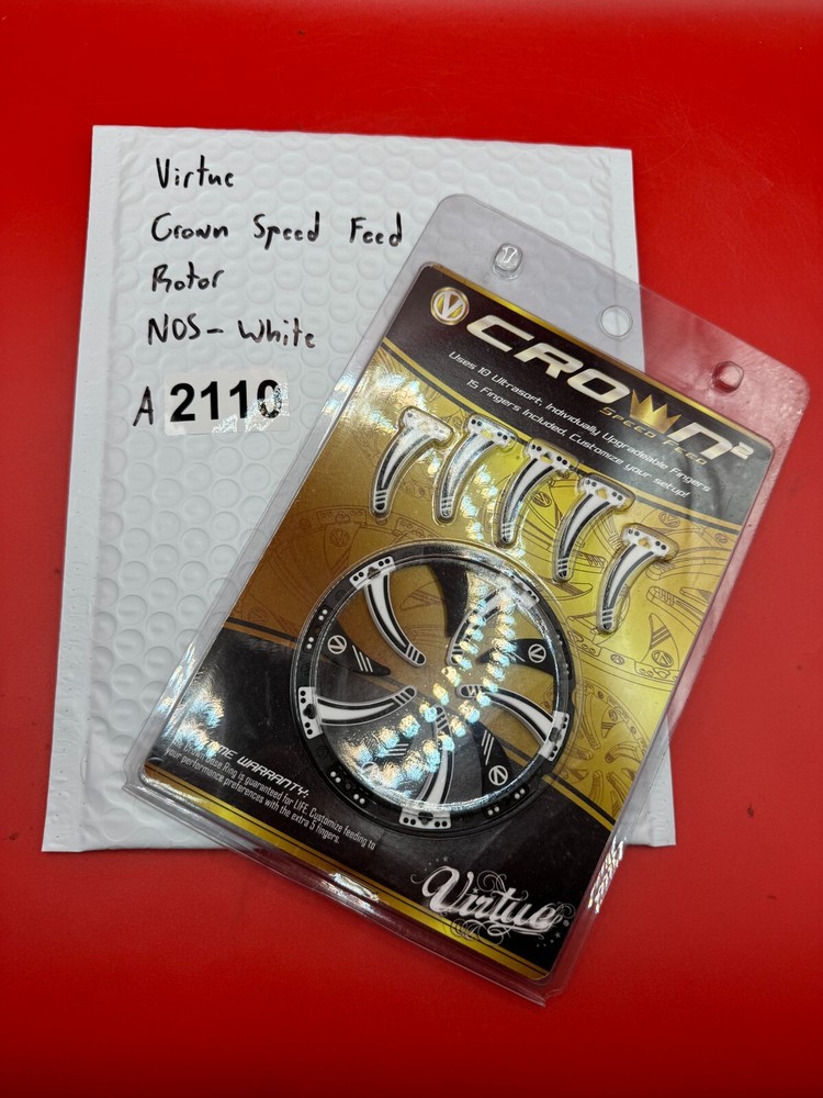Virtue Crown Speed Feed Rotor NOS-White