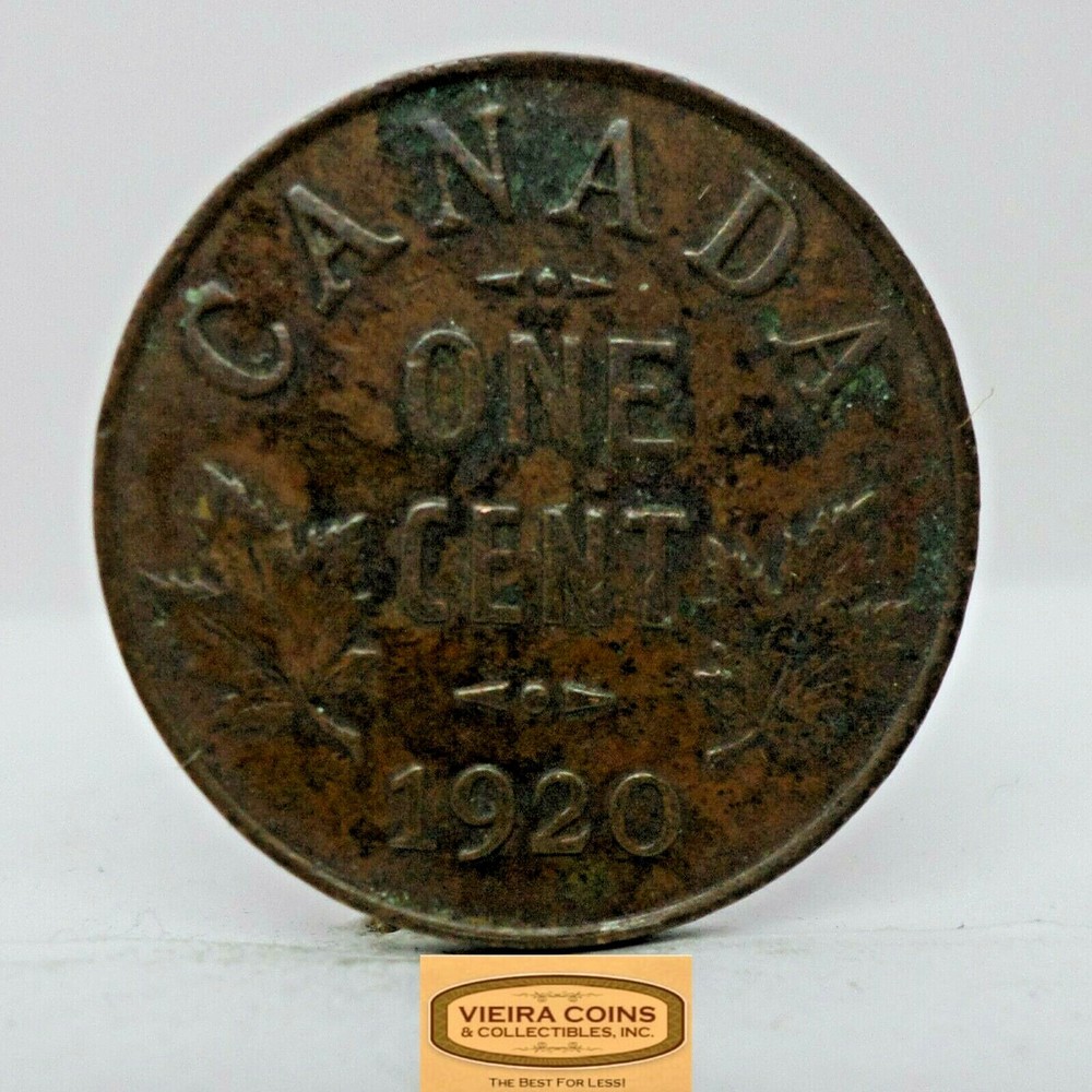 1920 Canada One Cent, Free Shipping -  #C19401NQ