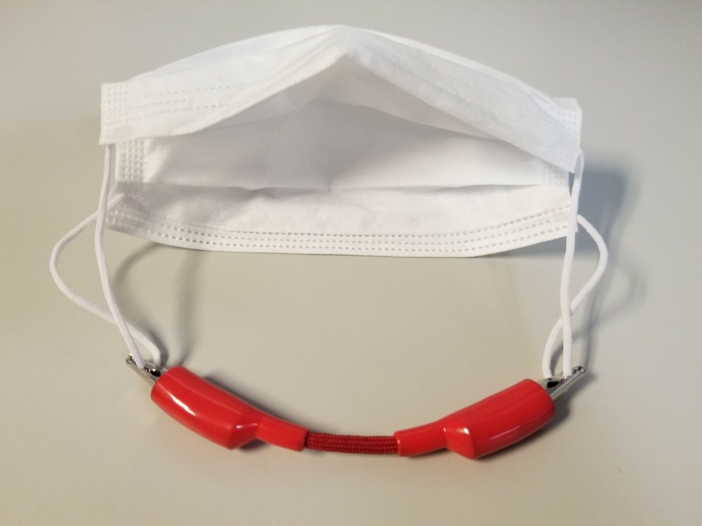 Ear Saver for Face Mask - Alligator Clip