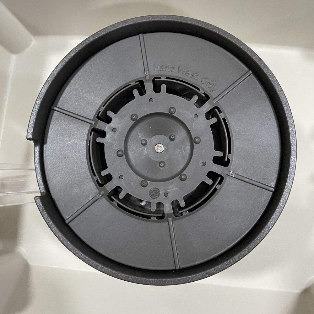 *New* CHEF'N Hassle-Free COFFEE POUR-OVER DIFFUSER Grey/Clear Plastic Imported