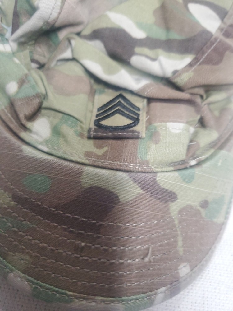 Used Patrol Cap Hat Size 7 3/8
