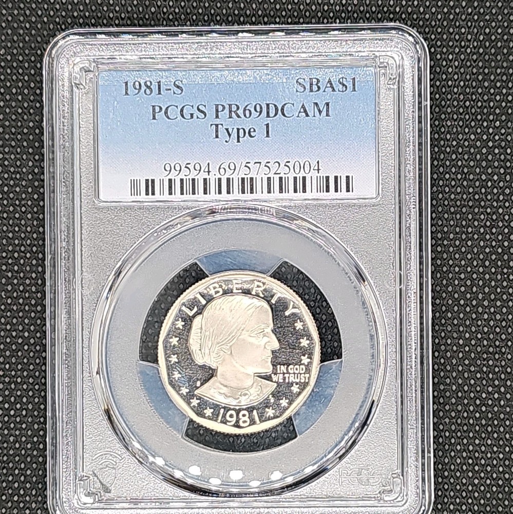 1981-S Susan B. Anthony PCGS PR69DCAM Type 1
