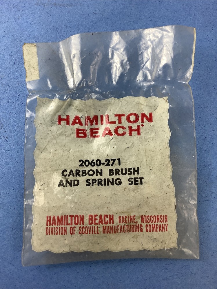 Hamilton Beach 2060-271 Carbon Brush and Spring Set
