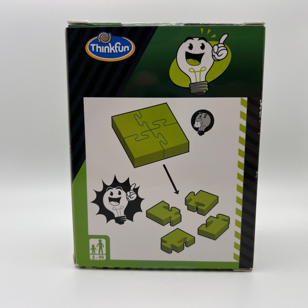 ThinkFun 4-Piece Jigsaw Brainteaser Puzzle – Pocket Size