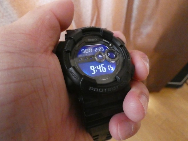 Used CASIO G-SHOCK GD-100