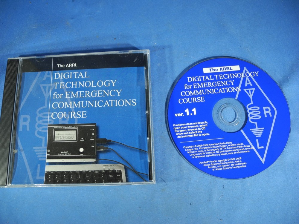 ARRL Digital Technology for Emergency Communications Course [CD-ROM] 2008