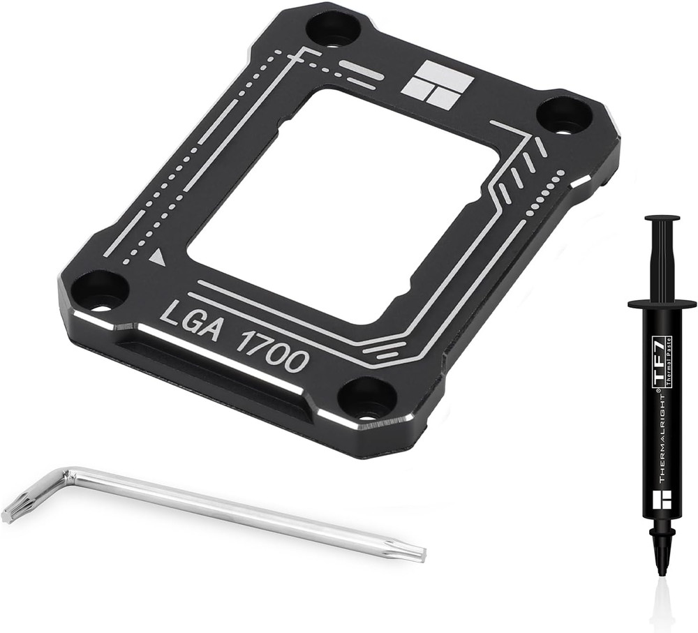 Thermalright LGA 1700 Bend Corrector Frame Black, Thermal Paste 2 G