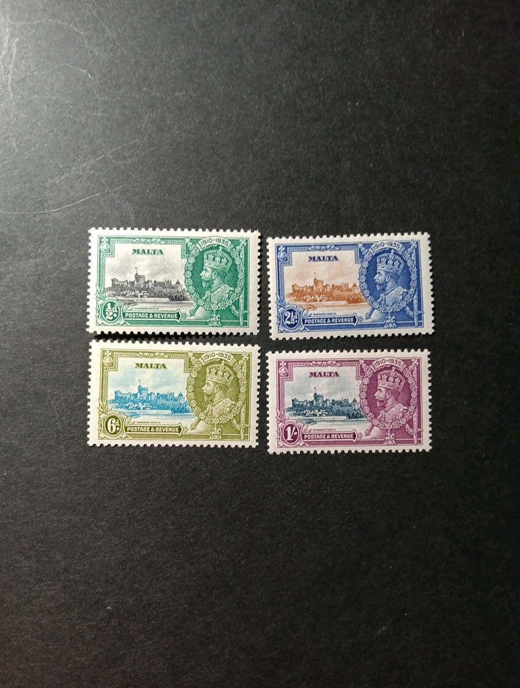 Malta Stamps Scott 184-187.