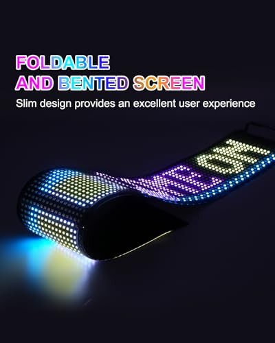Programmable LED Scrolling Sign - Display Board with 15" x 4" Full Color