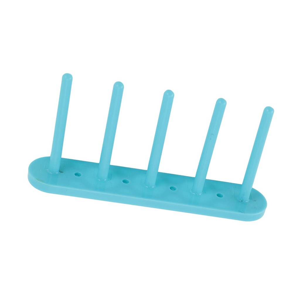 5 Column Magnetic Bobbin Holder Plastic Thread Bobbin Organizer Storage Rack
