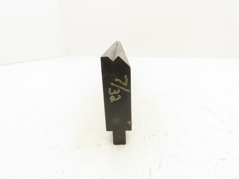 Press Brake Die 25" Long 90° V 1/2" Tang Offset Type
