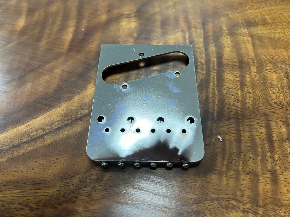 Aluminium Telecaster® Bridge- 4 HOLE 6 SADDLE