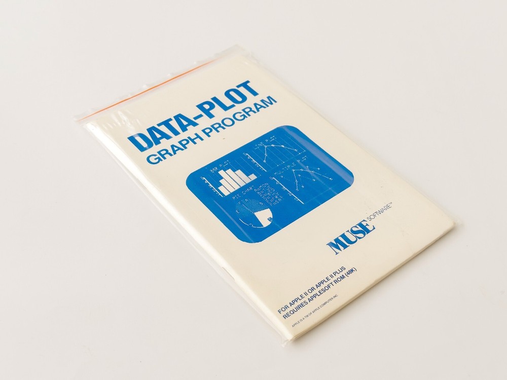 Data-Plot Graph Program - MUSE Software (The MUSE Co.) - 1980 / Apple II