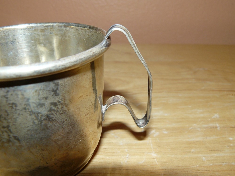 Vintage National silver plated child's cup