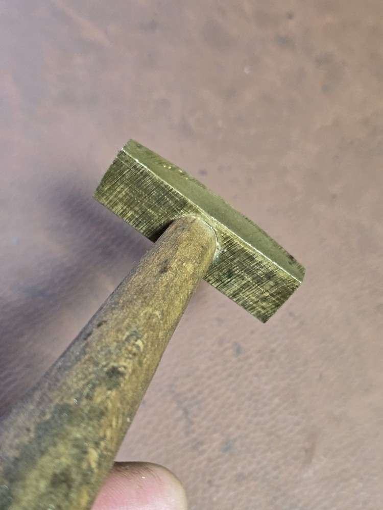 Vintage Brass Hammer Craftsman Made Small Hammer