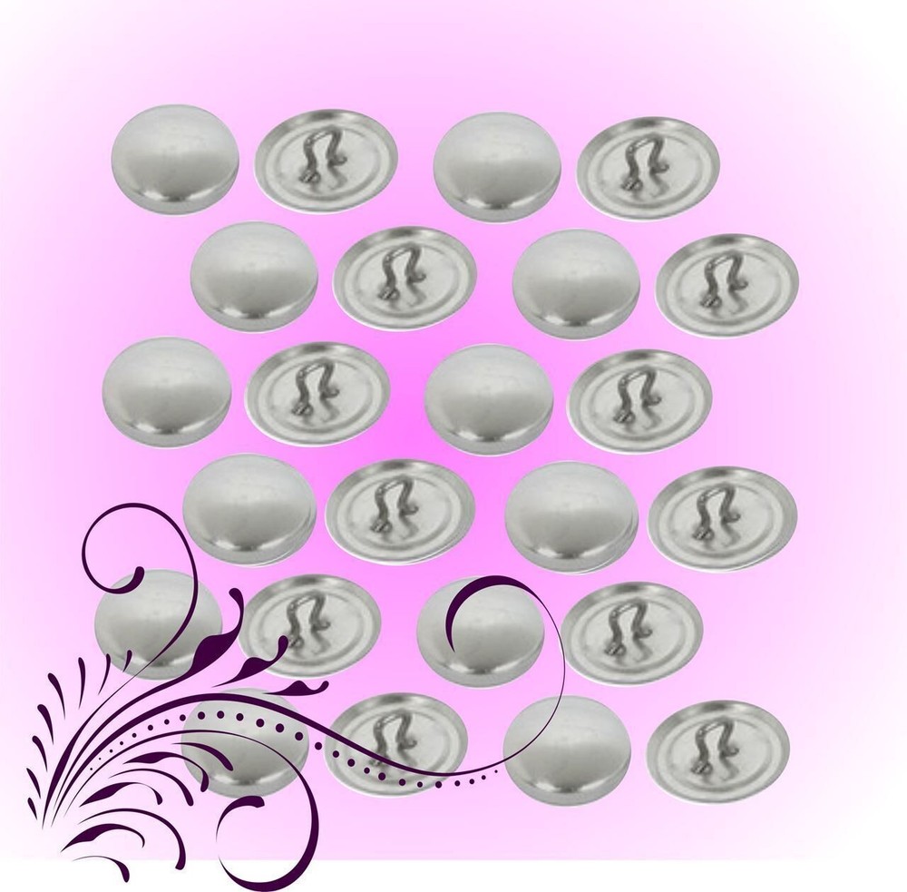 100 x 38mm Shankbacks - with Button Making Tool