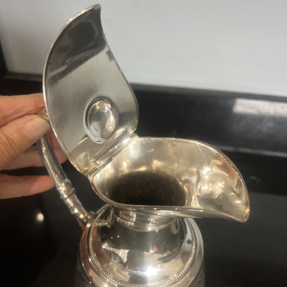 Victorian EPBM Silver-Plated Coffee Jug