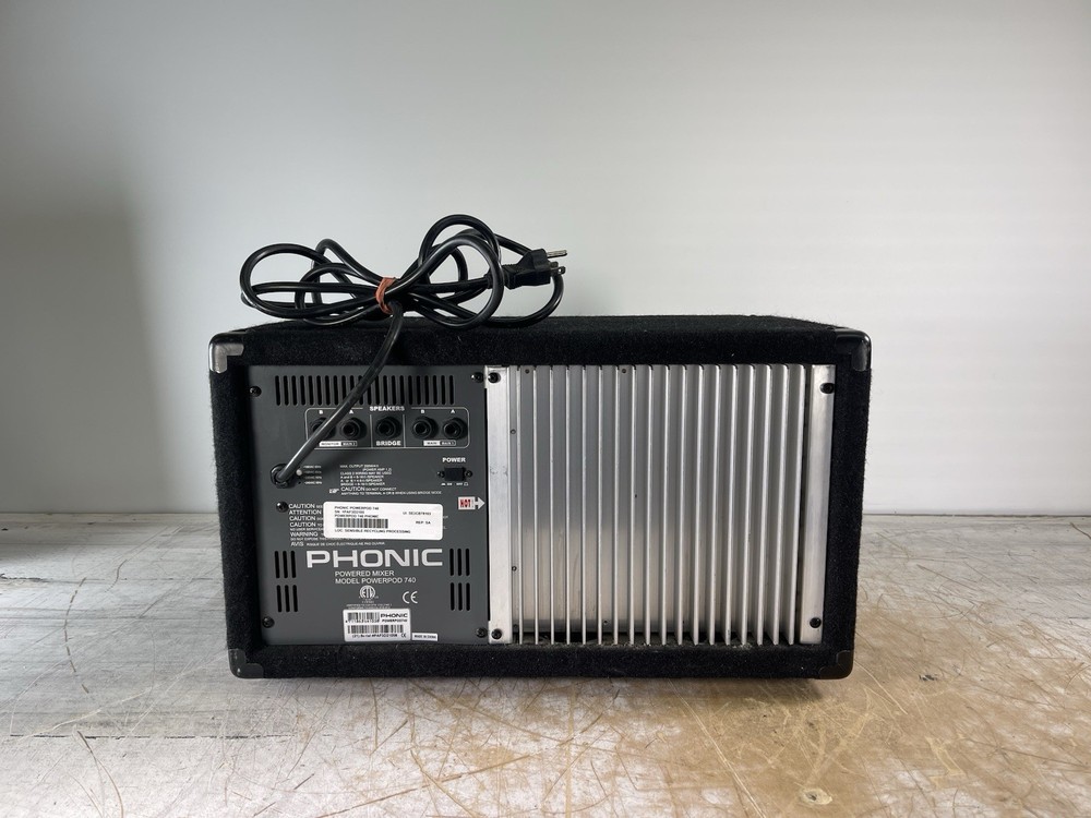 PHONIC 740 POWERPOD PLUS POWERED MIXER