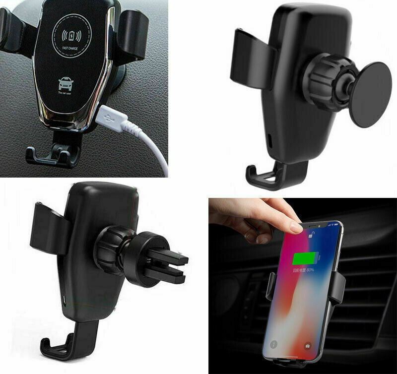 Automatic Clamping Wireless Car Charger Stand with 10W Fast Charging Capability