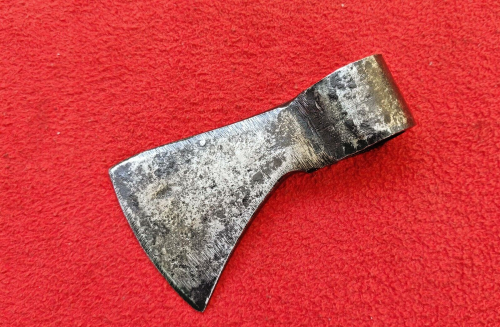 Camping Rough Forged Steel Axe Head blacksmith knife tomahawk Chopping Axe Head