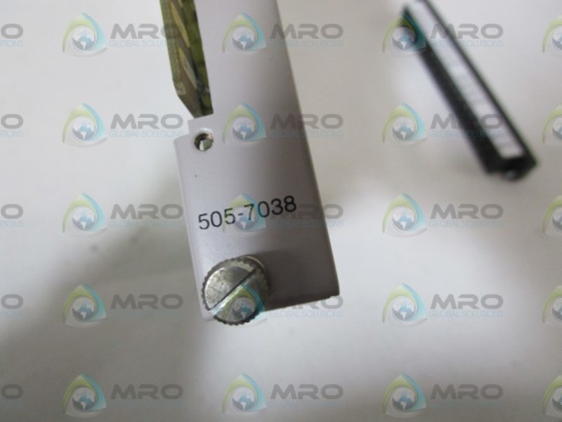 SIEMENS 505-7038 INPUT MODULE (REMANUFACTURED) NSMP