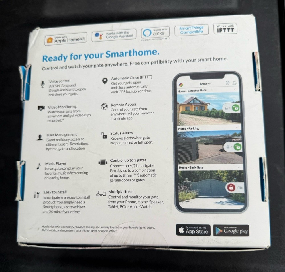 iSmartGate iSG-02WNA103 Gate Kit Pro