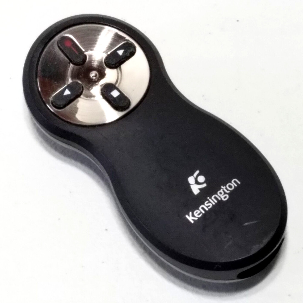 Kensington 33374 Black Handheld Presenter Laser Pointer Remote Control